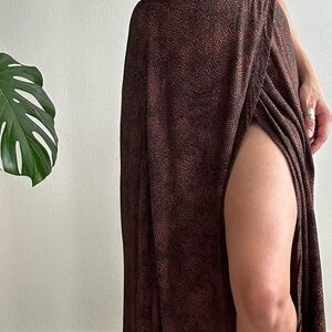 Vintage Carol Little Maxi Skirt